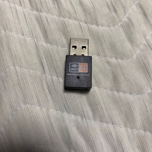 IEEE802.11ac/n/g/b WiFi USB 子機 433+150Mbps 2.4GHz 5GHz