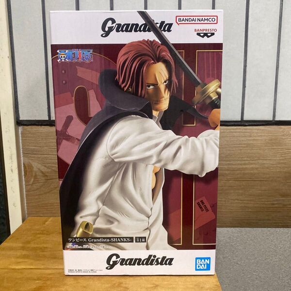 ワンピース Grandista-SHANKS- 全1種 赤髪のシャンクス 赤髪海賊団 お頭