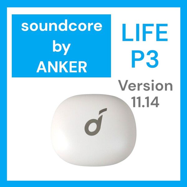 【美品】Soundcore Life P3 ケース単品 ホワイト 11.14