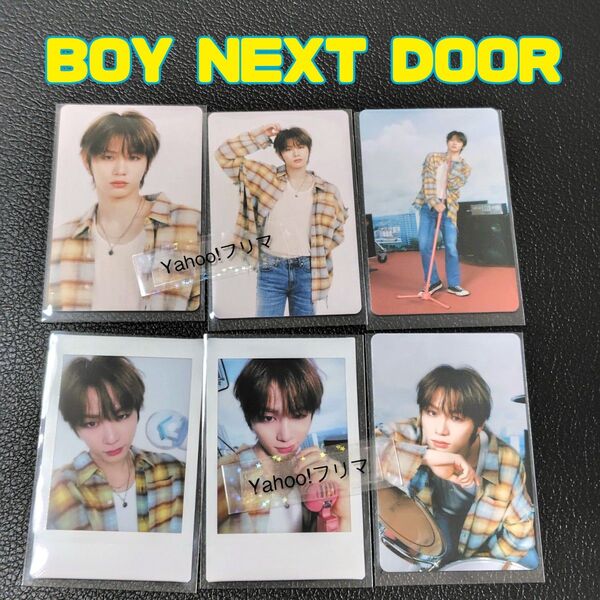 BOYNEXTDOOR テサン インスタントフォト トレカ KNOCK ON ENCORE JAPAN アンコン チェキ