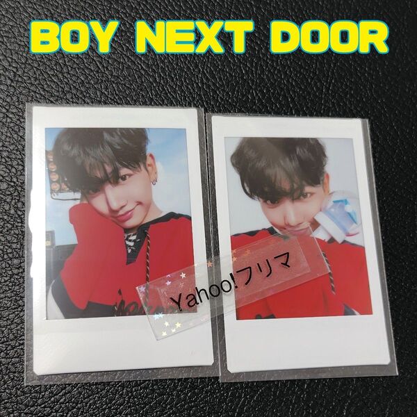BOYNEXTDOOR ジェヒョン インスタントフォト トレカ KNOCK ON ENCORE JAPAN アンコン チェキ