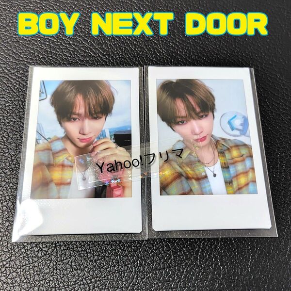 BOYNEXTDOOR テサン インスタントフォト トレカ KNOCK ON ENCORE JAPAN アンコン チェキ