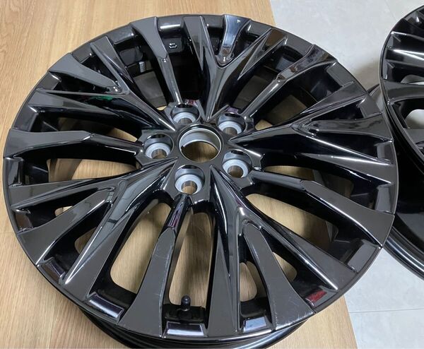 ②★トヨタ 40系 ヴェルファイア 19インチ 純正ホイール PCD120 7J +40 ブラックスパッタリング 新車外し 1本★