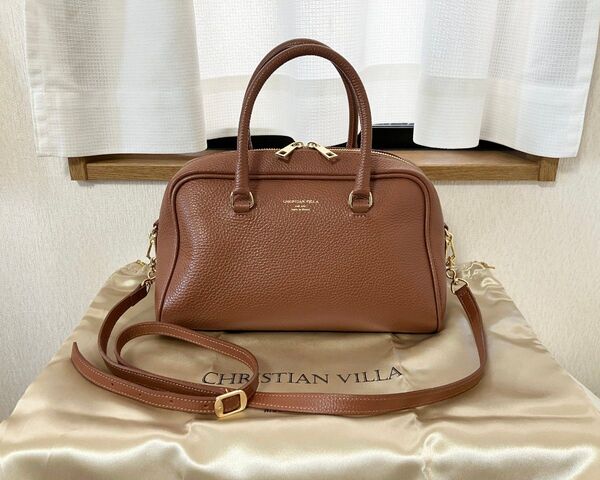 CHRISTIAN VILLA 2WAYボストンバッグ