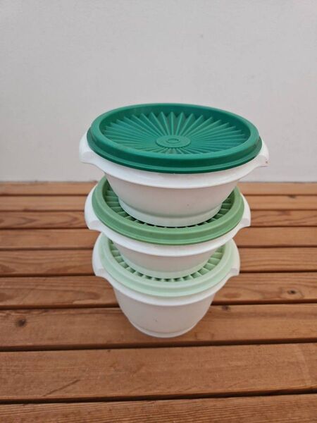 タッパーウェア Tupperware ミニデコレーター 3個セット 保存容器