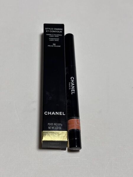 数量限定品 CHANEL シャネル スティロ オンブル エ コントゥールアイシャドウ 56 - ペッシュ プードゥレ