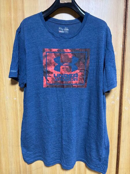 アンダーアーマー 半袖Tシャツ カットソー プリントTシャツ UNDER ARMOUR XL