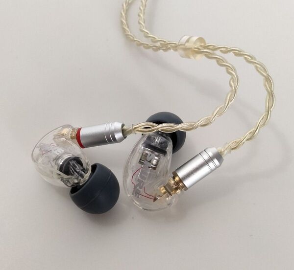 SHURE イヤホン SE215, NICEHCK ケーブル