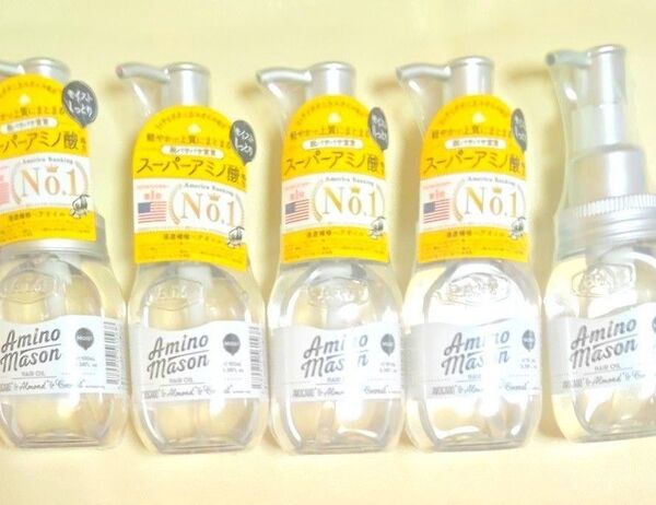 アミノメイソン Amino mason モイスト ヘアオイル100ml(5個)