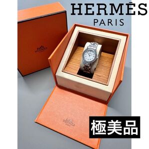 【極美品】HERMES エルメス クリッパーナクレ ホワイトシェル レディース【希少】