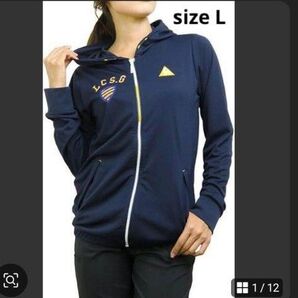 ルコックゴルフ パーカー L フルジップ 薄手 le coq sportif