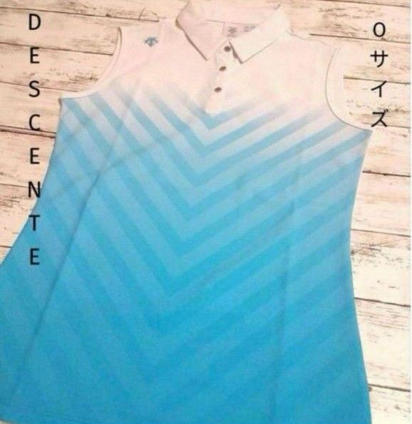 大きいサイズ デサントゴルフ ノースリーブ O XL ゴルフウェア DESCENTE