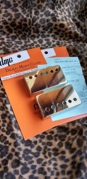 DMC Super Real PAFF Cover Ver.1.5 NICKEL PLATED デッドミントクラブ パフカバー×2