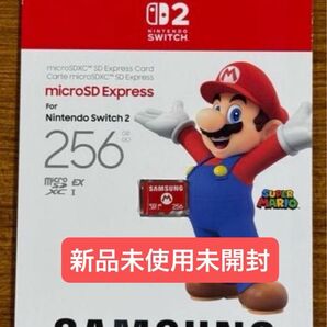 新品未開封 Samsung microSDXCカード 256GB Switch2 対応