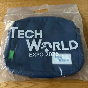 TECH WORLD EXPO 2025 ショルダーバッグ ネイビー