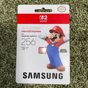 【新品未開封】SAMSUNG microSD Express 256GB for Nintendo Switch2