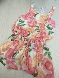 LIP SERVICE floral print rompers rose pink series overall Lip Service 