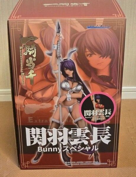 関羽雲長 フィギュア Bunny スペシャル TYPE 真紅 一騎当千 国内正規品 新品未使用 匿名配送