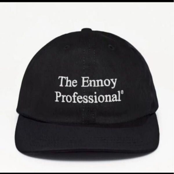 2025 ENNOY PROFESSIONAL COTTON CAP キャップ 黒