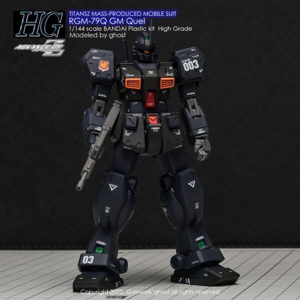HG 1/144 ジム・クゥエル用水転写式デカール 炎社製 ガンダム ガンプラ プラモデル