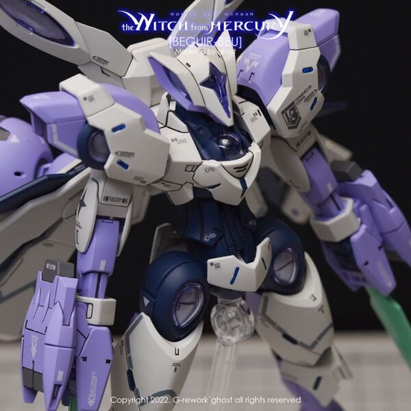HG 1/144 ベギルベウ用水転写式デカール他社製 ガンプラガンダム ガンプラ プラモデル『機動戦士ガンダム 水星の魔女』