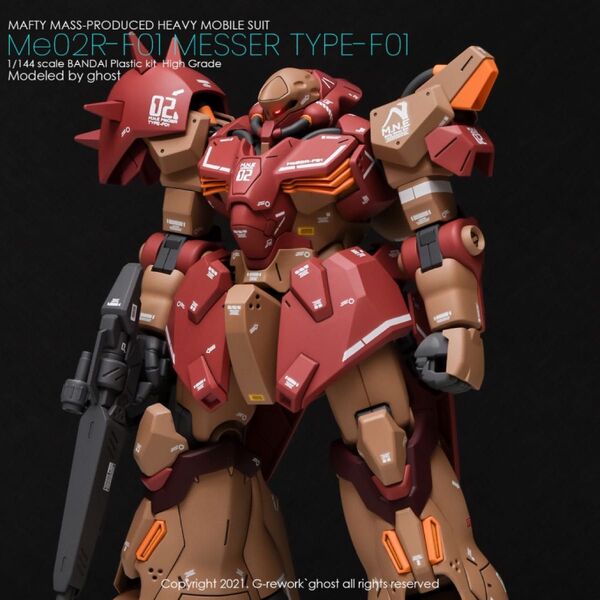 HGUC 1/144 メッサーF01用水転写式デカール他社製 ガンダム ガンプラ プラモデル