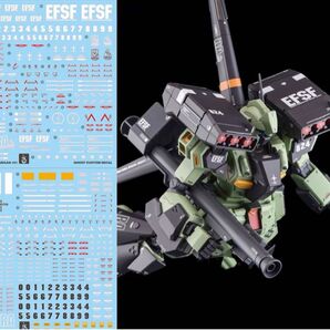 MG 1/100 スタークジェガン用水転写式デカール 他社製 ガンダム ガンプラ プラモデル