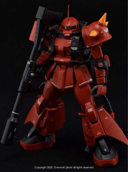 MG 1/100 MS-06R-2 ジョニー・ライデン専用ザクII用水転写式デカール 炎社製 ガンダム ガンプラ プラモデル