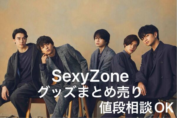 SexyZone timeleszグッズまとめ売り