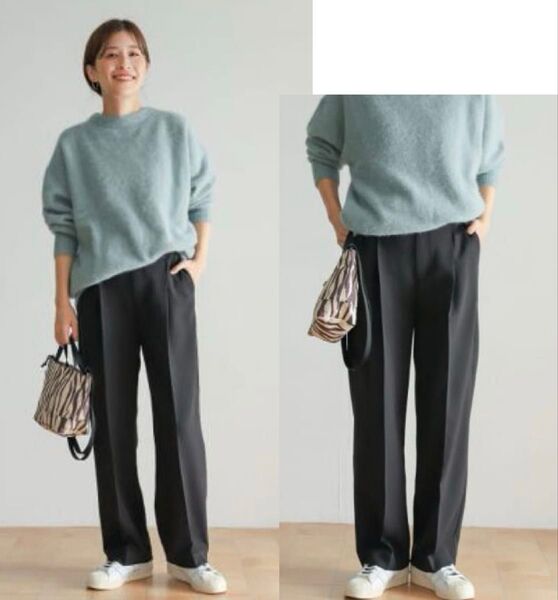 DOORS URBAN RESEARCH ダブルクロストラウザー ブラック S