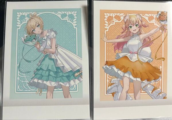 ホロライブぱしゃこれ 風間いろは 桃鈴ねね
