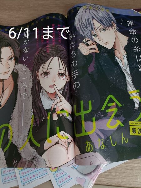 運命の人に出会う話 デザート6月号 カラーページ 切り抜き 14セット