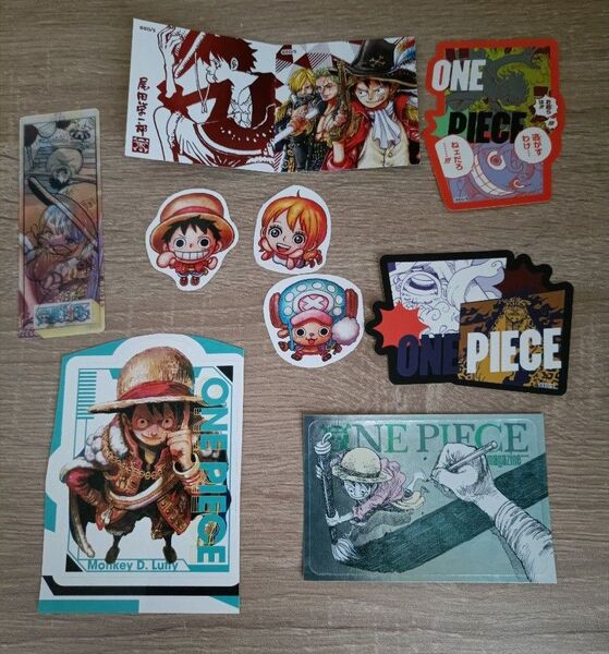 ワンピース ONE PIECE 週刊少年ジャンプステッカー 特典 付録 まとめ売り