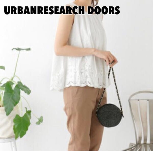 URBANRESEARCH DOORS アーバンリサーチ 刺繍 ノースリーブ