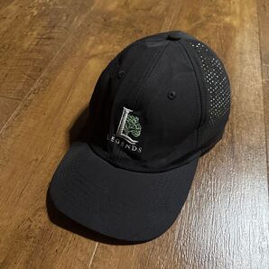 LEGENDARY 帽子 キャップ 刺繍ロゴ メンズ 黒メッシュキャップ 企業系 Fサイズ