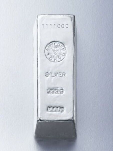 お値引き不可 今週中値上げします 石福金属興業 シルバーインゴット 1000g