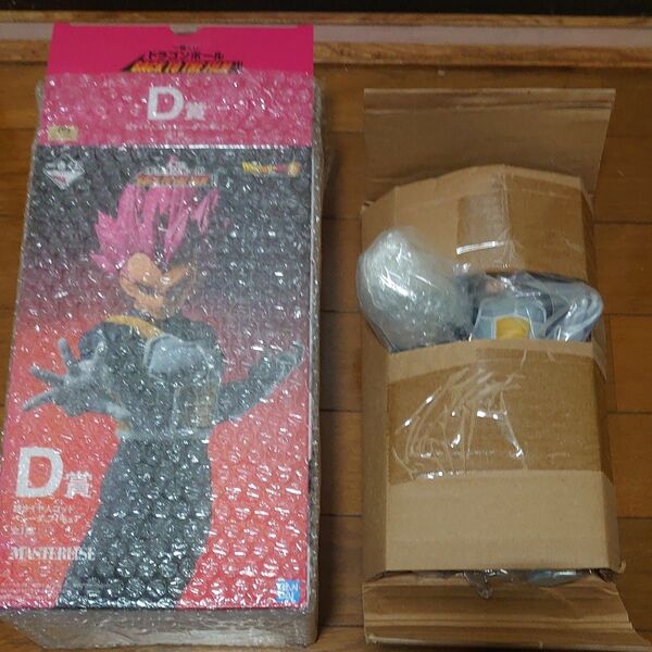 ドラゴンボール 一番くじ BACK TO THE FILM D賞 超サイヤ人ゴッド ベジータ フィギュア 箱のみ開封品