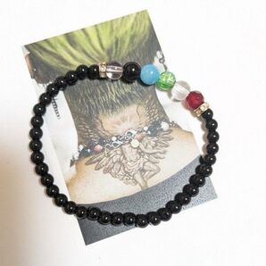 ★ G-DRAGON パワーストーンブレスレット ★BIGBANG 天然石 オニキスブレスレット ブレスレット アクセサリー