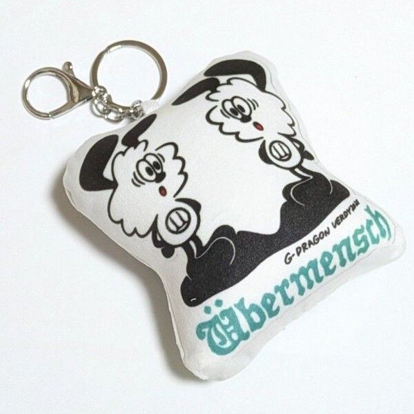 ★ G-DRAGON クッション キーホルダー/ VERDY ★ BIGBANG ジヨン UBERMENSCH バッグチャーム