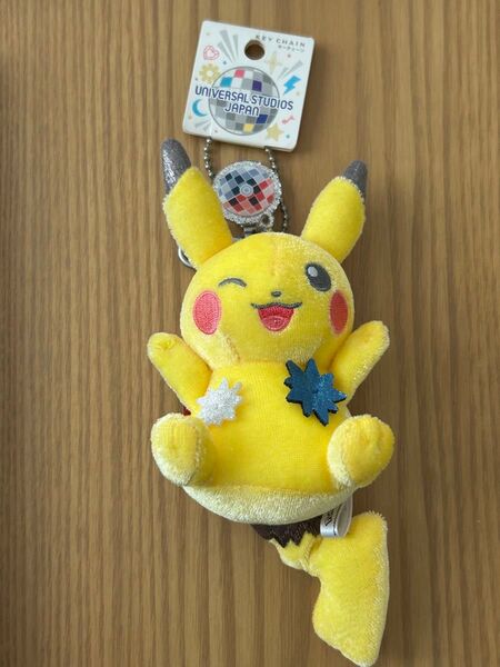 USJ限定 ピカチュウ キーホルダー キーチェーン ユニバーサルスタジオジャパン