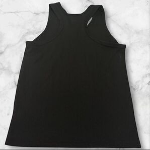 子供服タンクトップ ノースリーブ インナー ブラック 140サイズ