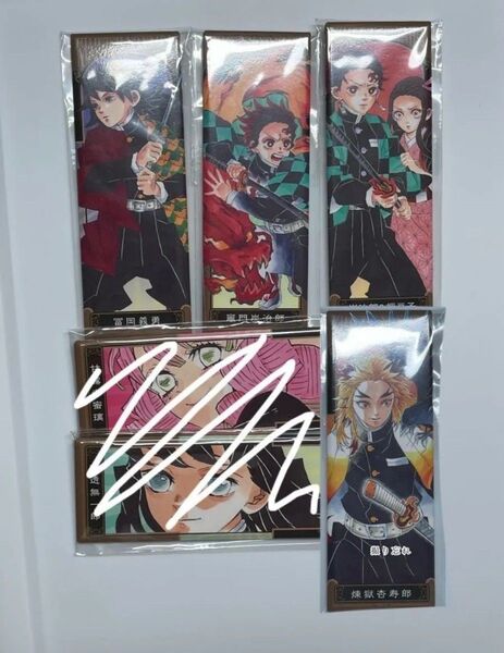 鬼滅の刃 絵札缶バッジ 竈門炭治郎 冨岡義勇 竈門禰豆子 煉獄杏寿郎 缶バッジ
