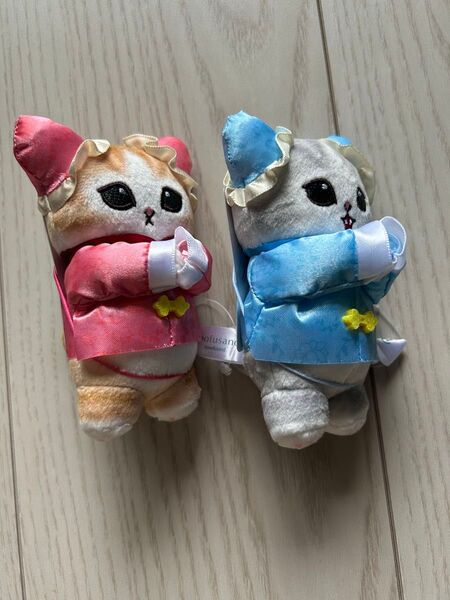 mofusand モフサンド ぬいぐるみマスコット 2個セット まとめ売り にゃんこ ねこ