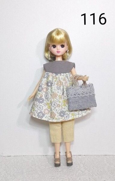 リカちゃん ハンドメイド ドール服 4点セット 現品限り