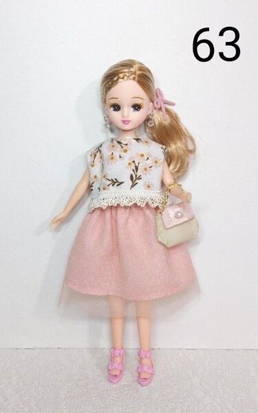 リカちゃん ハンドメイド ドール服 5点セット 現品限り お買い得 少々難あり