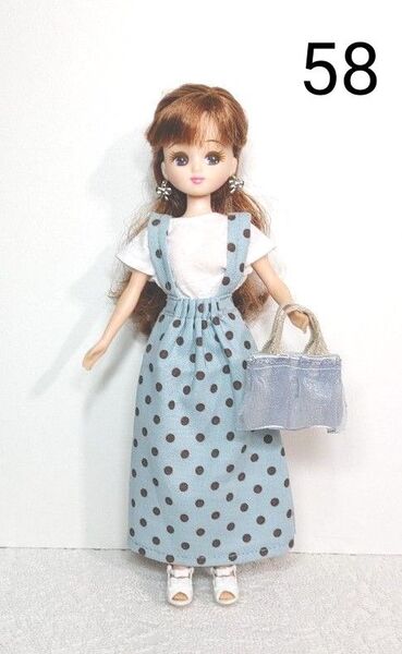 リカちゃん ハンドメイド ドール服 5点セット 現品限り