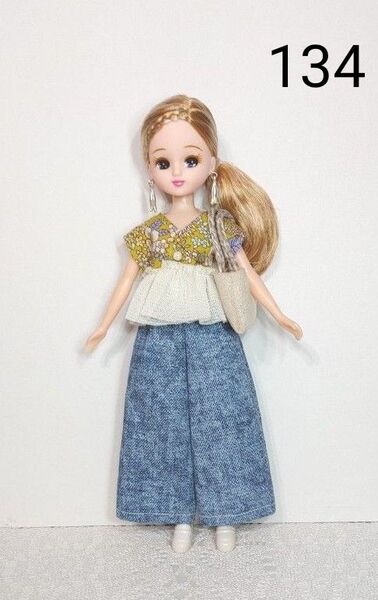 リカちゃん ハンドメイド ドール服 4点セット 現品限り