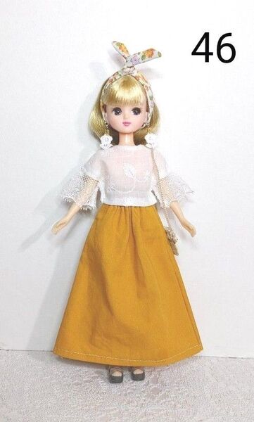 リカちゃん ハンドメイド ドール服 5点セット 現品限り