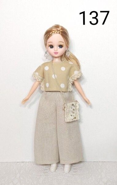 リカちゃん ハンドメイド ドール服 4点セット 現品限り お買い得 少々難あり