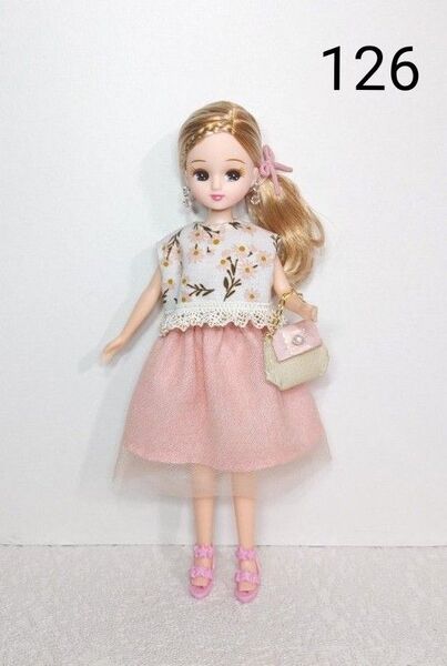 リカちゃん ハンドメイド ドール服 5点セット 現品限り お買い得 少々難あり